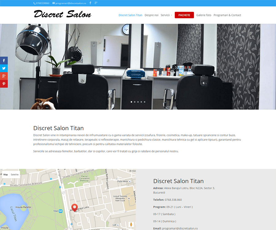 Discret salon